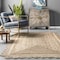 Nuloom Tera Petals Braided Jute Area Rug 5ft x 8ft SVNR01B-508 - alternate 6